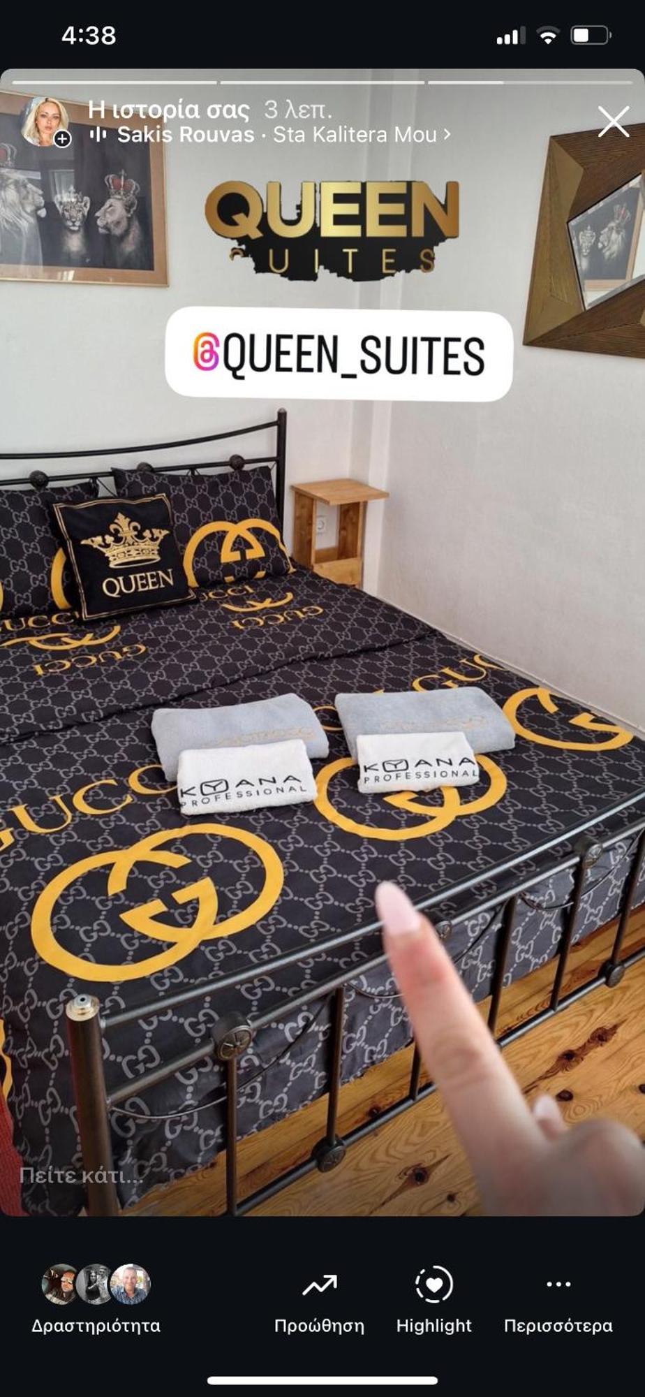 Queen Suites 60M2 Tesalonika Bagian luar foto